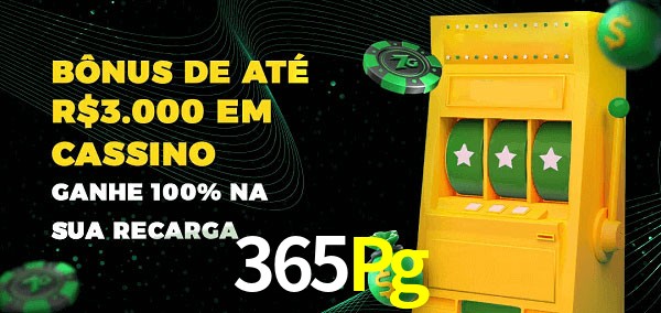 365Pg melhor bônus de depósito