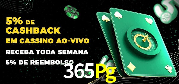 Promoções do cassino ao Vivo 365Pg